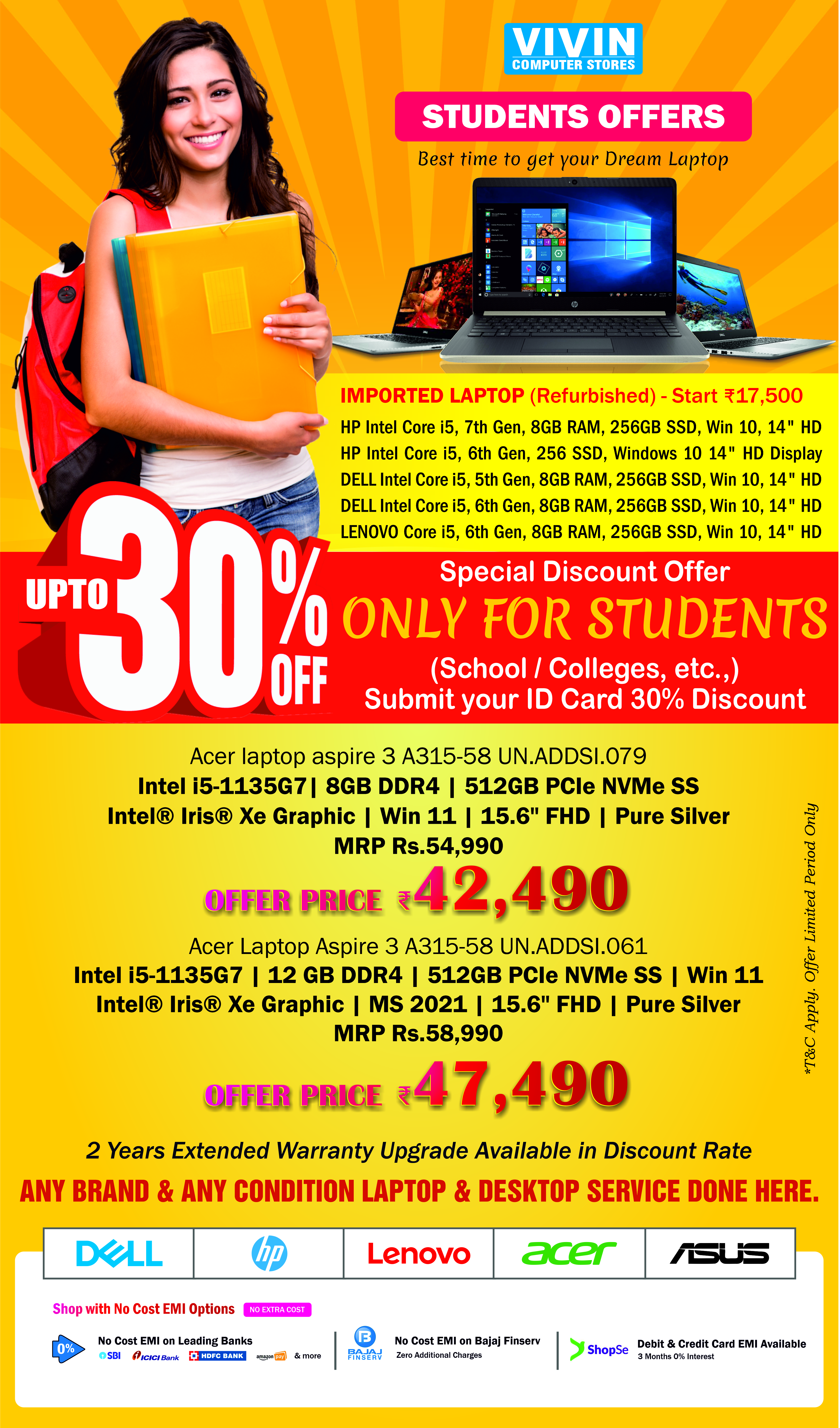 STUDENT OFFER